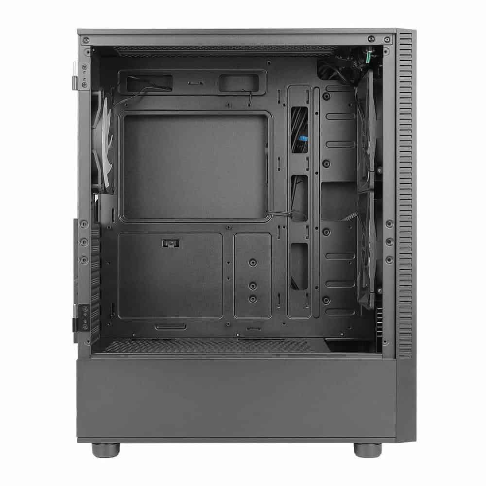 Antec Black NX410 Mesh Mid Tower Tempered Glass PC Gaming Case